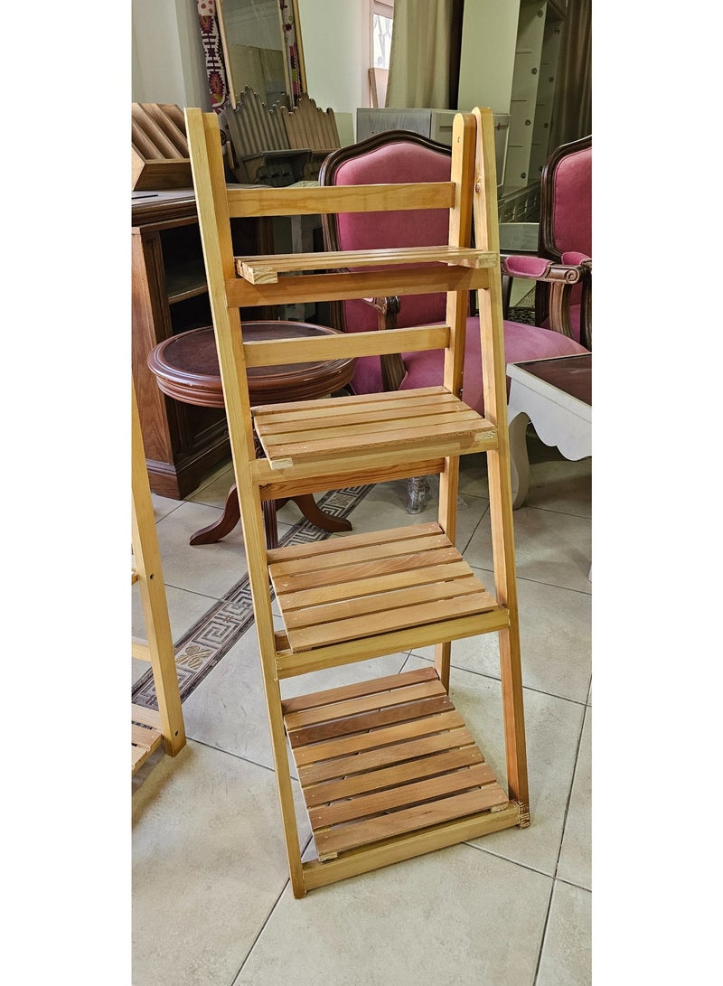 M Furniture - wood stand for bathroom 40cm natural wood - Image 1